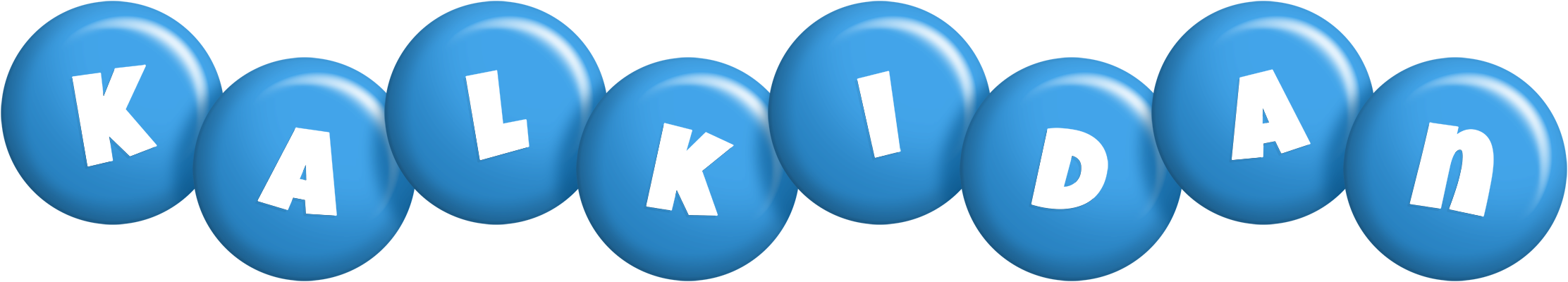 Kalkidan candy-blue logo