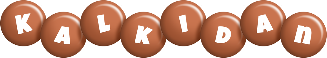 Kalkidan candy-brown logo