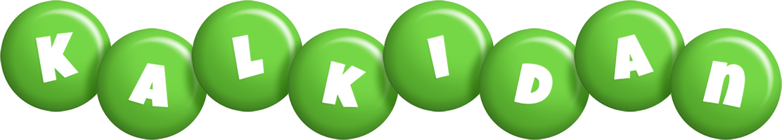 Kalkidan candy-green logo