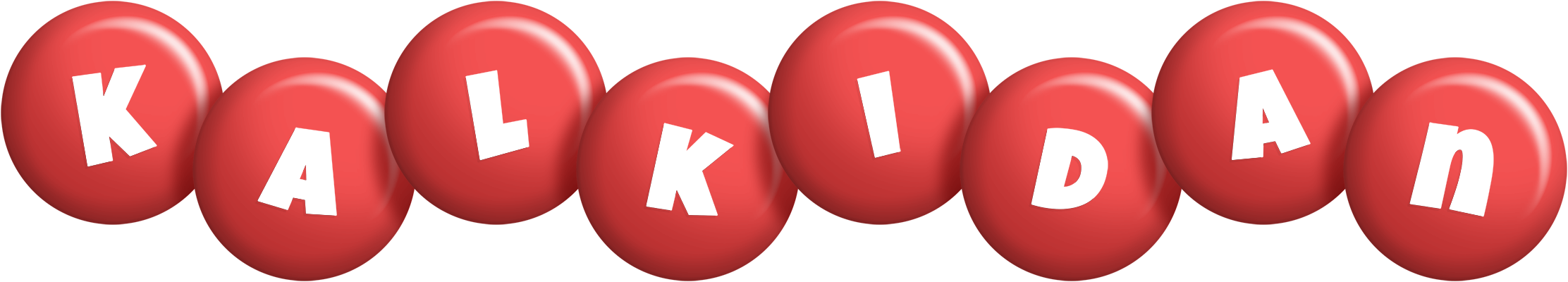 Kalkidan candy-red logo