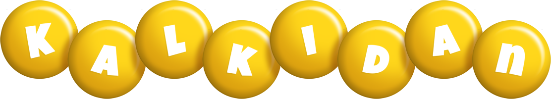 Kalkidan candy-yellow logo