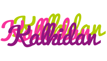 Kalkidan flowers logo