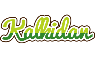 Kalkidan golfing logo