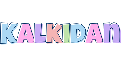 Kalkidan pastel logo