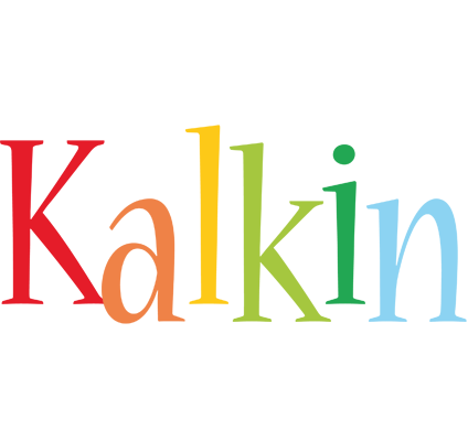 Kalkin birthday logo