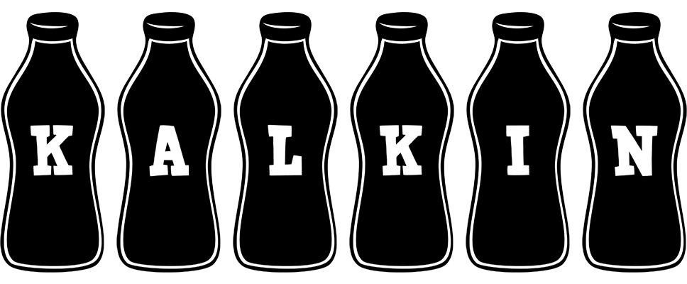 Kalkin bottle logo