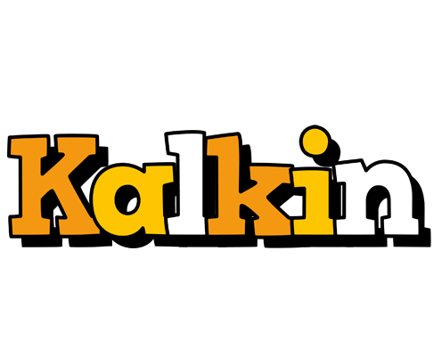 Kalkin cartoon logo