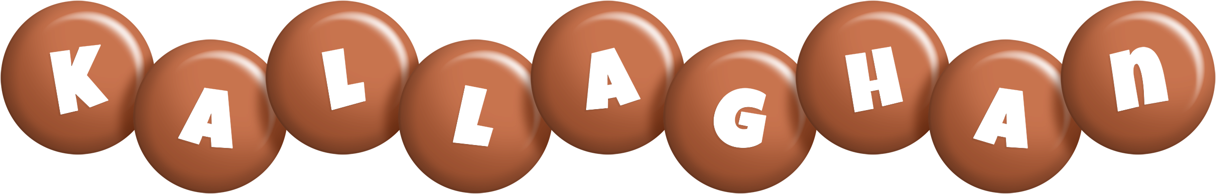 Kallaghan candy-brown logo