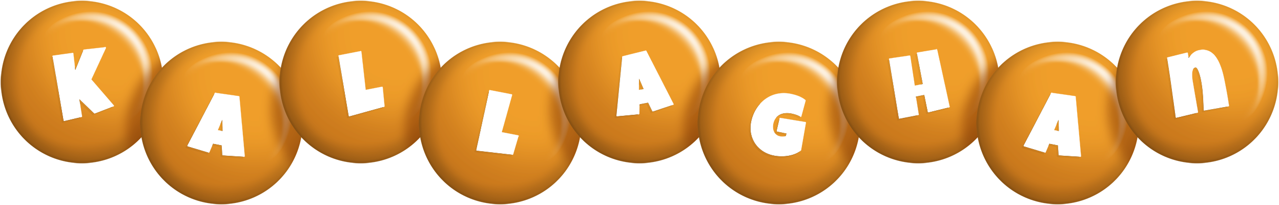 Kallaghan candy-orange logo