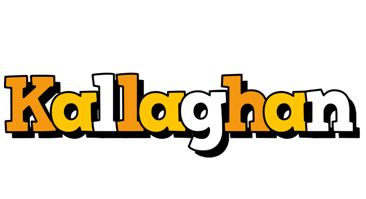 Kallaghan cartoon logo