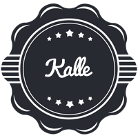 Kalle badge logo