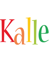 Kalle birthday logo