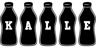 Kalle bottle logo