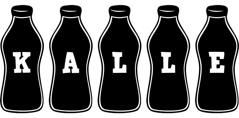 Kalle bottle logo