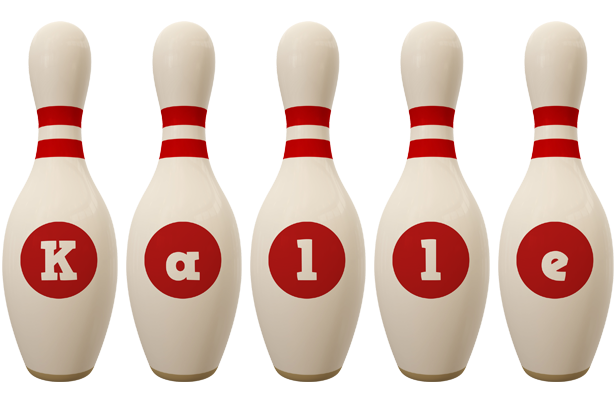 Kalle bowling-pin logo