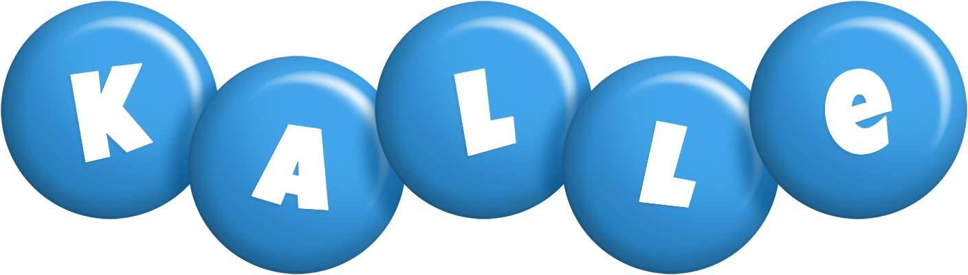 Kalle candy-blue logo
