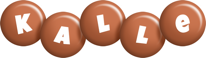 Kalle candy-brown logo