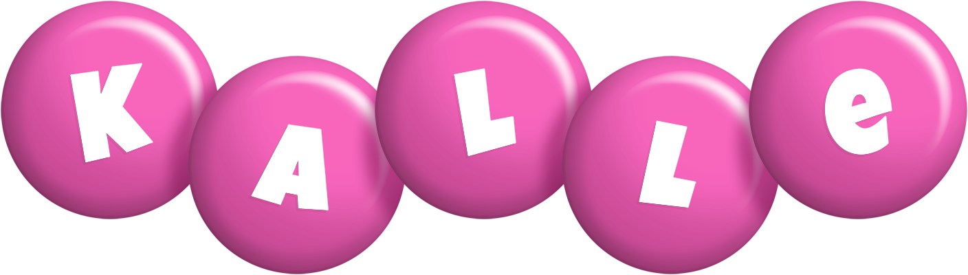 Kalle candy-pink logo