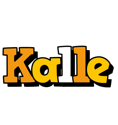 Kalle cartoon logo