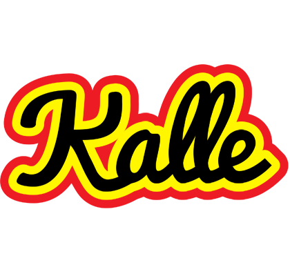 Kalle flaming logo