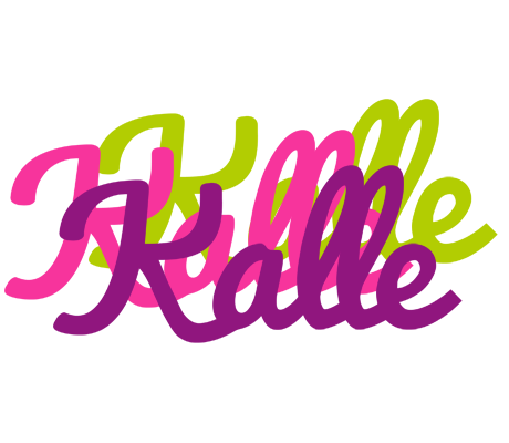 Kalle flowers logo