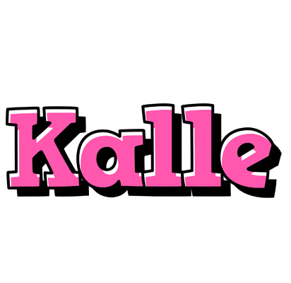 Kalle girlish logo