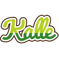 Kalle golfing logo