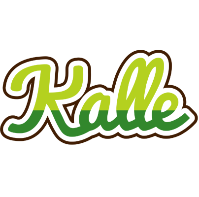 Kalle golfing logo