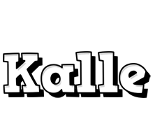 Kalle snowing logo