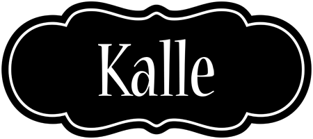 Kalle welcome logo