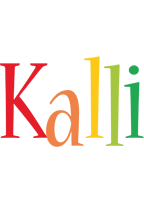 Kalli birthday logo