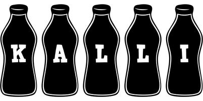 Kalli bottle logo