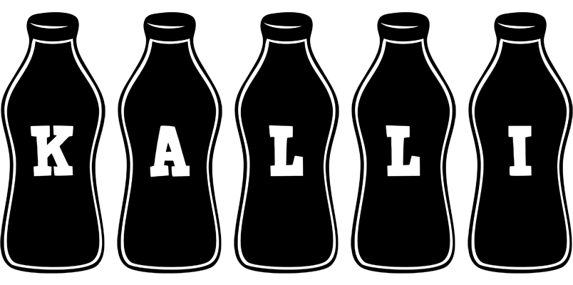 Kalli bottle logo