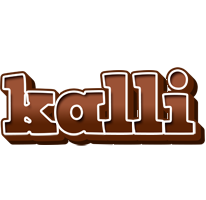 Kalli brownie logo