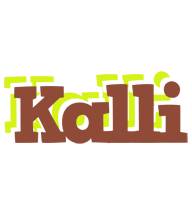 Kalli caffeebar logo