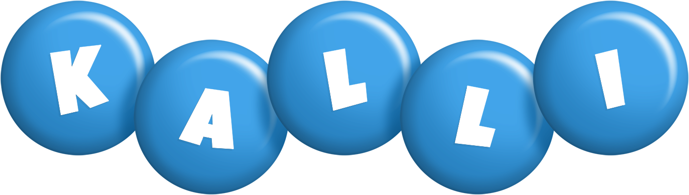 Kalli candy-blue logo