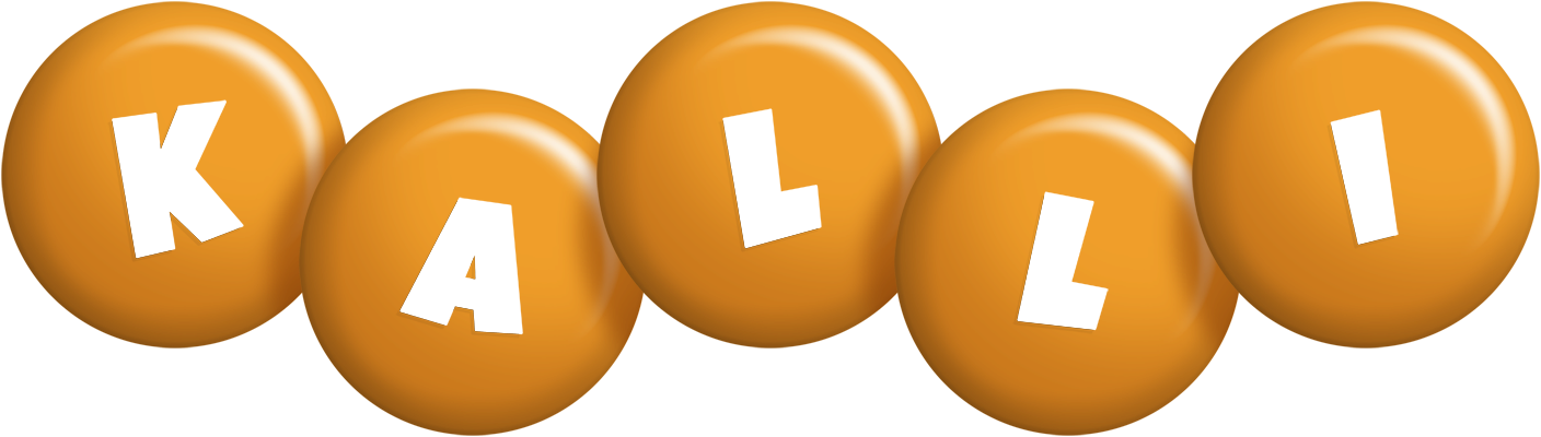 Kalli candy-orange logo