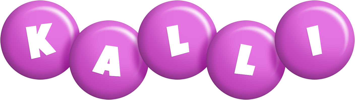 Kalli candy-purple logo