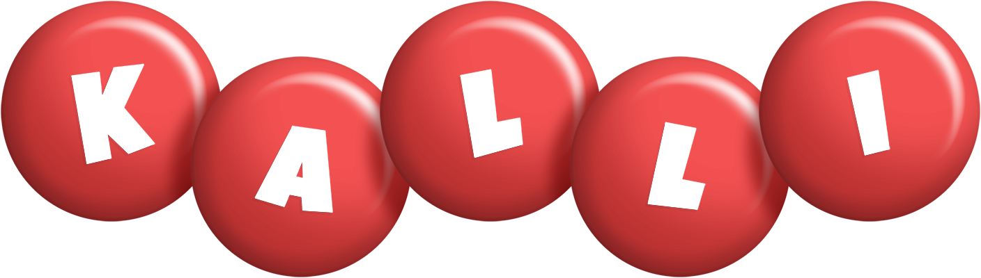 Kalli candy-red logo