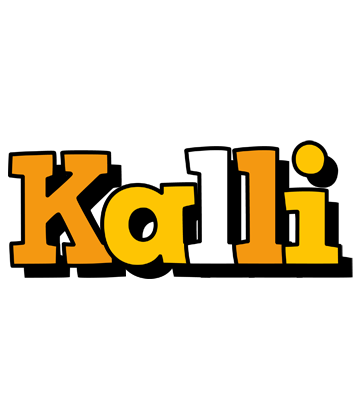 Kalli cartoon logo