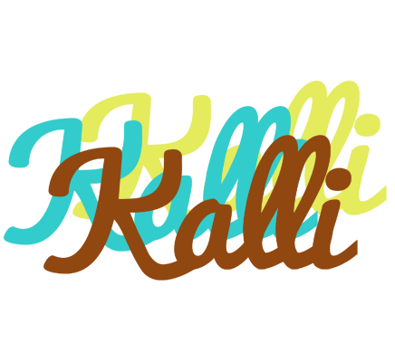 Kalli cupcake logo