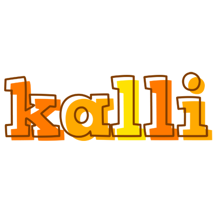 Kalli desert logo