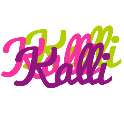Kalli flowers logo