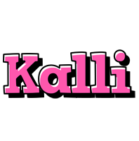 Kalli girlish logo