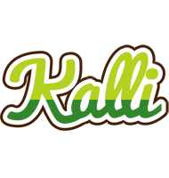 Kalli golfing logo