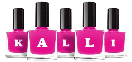 Kalli nails logo