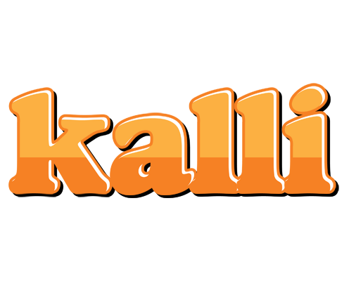 Kalli orange logo