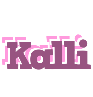 Kalli relaxing logo