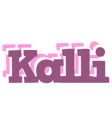 Kalli relaxing logo