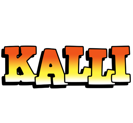 Kalli sunset logo